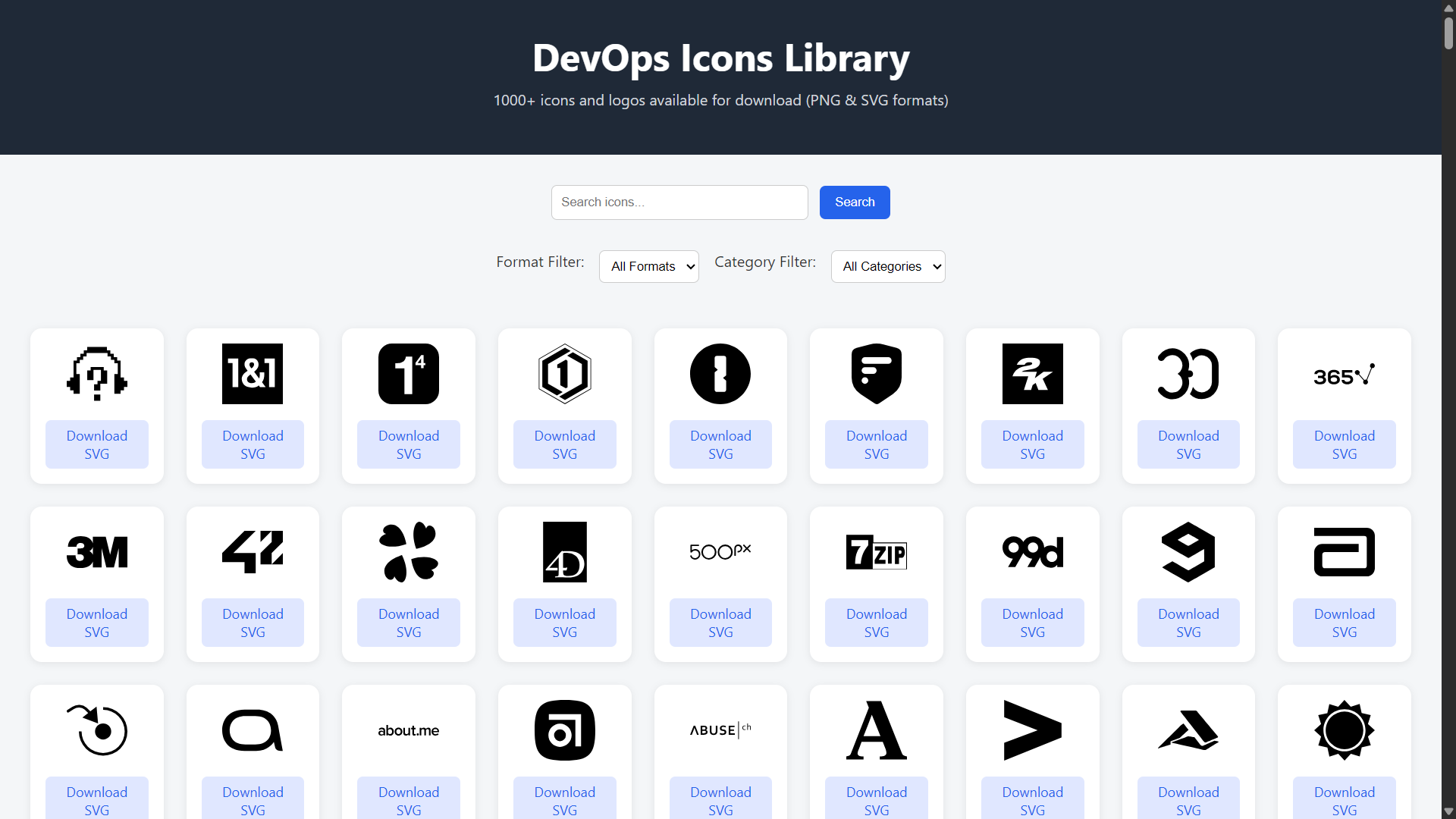 DevOps Icons Library